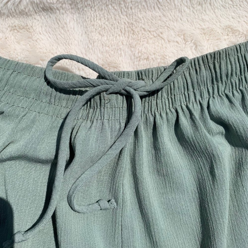 Sage Boho Drawstring Pant - Picture 2 of 3